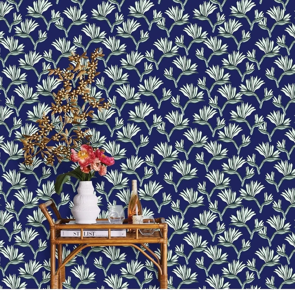 Opalhouse Bird Of Paradise Peel & Stick Wallpaper Blue